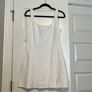 Lulus white skater dress